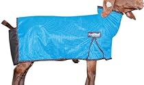 Weaver Leather ProCool Mesh Goat Blanket Hurricane Blue with Reflective Piping, Large
