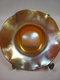 Steuben Gold Aurene Dish