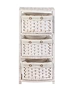 Cajonera Blanca 3 Cajones