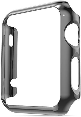 Apple Watch Protective Case(Series 1),LAXTTO,38mm Black PC,super fit,super thin for Apple iwatch Series1(38mm Black )