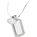 LogoArt San Francisco 49ers Sterling Silver Dog Tag