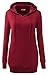 Miurus Women V Neck Long Sleeve Pullover Kangaroo Pocket Sweatshirt Hoodie