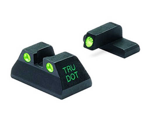 Meprolight Heckler & Koch Tru-Dot Night Sight for P2000 compact & sk. fixed set with green rear and front sight On Sale
