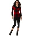 Sweater Project Tunic/Dress, Buffalo Plaid Sweater