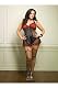 Look At Sexy Mesh Leopard Print Garter Chemise Mini Dress With Satin Panel And Matching G-String Lingerie Set Leg Avenue Last Chance