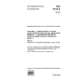 ISO 3743-2:1994, Acoustics - Determination of sound power levels of noise sources using sound pressure - Engineering methods for small, movable sources ... Methods for special reverberation test rooms