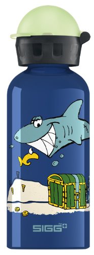 Kinder Trinkflasche White Shark in the Dark 0,4l