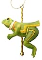 Carousel Merry-Go-Round Frog Christmas Ornament