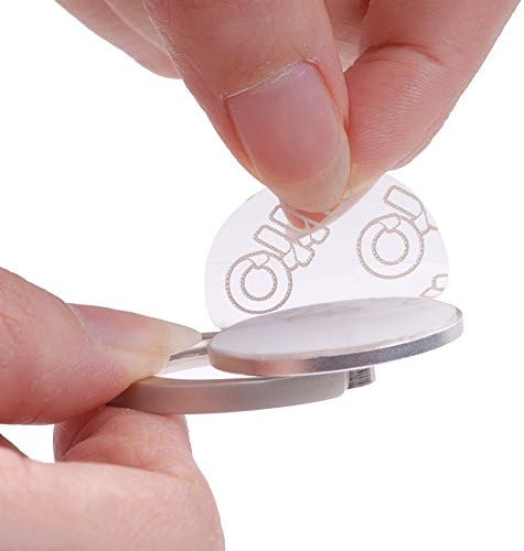 Idealstanley Metal Ring Stand Holder For Cell Phone Ipad and tablet (silver)