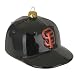 Pack of 2 MLB San Francisco Giants Glass Hat Christmas Ornaments