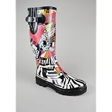 Multi Print Rain Boot