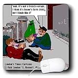 Londons Times Funny Food Coffee other Digestibles - Vintage Wine - Mouse Pads