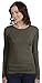 5001 Bella Ladies' Long Sleeve Crew Shirt (Chocolate / XL)
