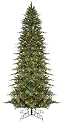 GKI Bethlehem Lighting Pre-Lit 9-Foot PE/PVC Christmas Tree with 500 Multi-Color Frosted Wide-Angle LED  , Slim Palisade
