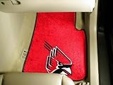 Ball State Univ Car Mats 2 Piece universal fit Car Floor Mat (Rug) - Ball State Cardinals