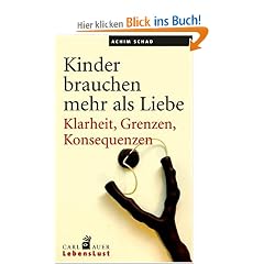 Kinder brauchen mehr als Liebe: Klarheit, Grenzen, Konsequenzen