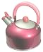 melody kettle IH200V対応 アルミ笛吹ケトル 1.5L ピンク