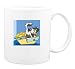 Mug with drawer, dresser, cat, opening, animal