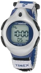 Timex Kids' T71962 IronKids Digital Fast Wrap Blue Watch