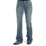 Rock 47 By Wrangler Women's Low Rise Boot Cut Jeans