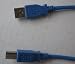 10ft Usb Ver 2.0 Up To 480mbps Type A Male B Male Color Cable - Blue