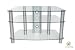 Clear Glass TV Stand 900mm wide Image