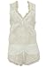 Betsey Johnson Burnout Lawn White Babydoll and Boxer - Final Sale!