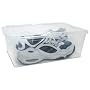 Modular Boxes, Snap-tight Lid, 10-5/8" x 16-1/8" x 5-7/8", Clear (IRS101481) Category: Portable Files