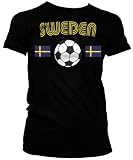 Sweden Flags International Soccer Juniors T-shirt, Swedish National Pride Juniors Shirt