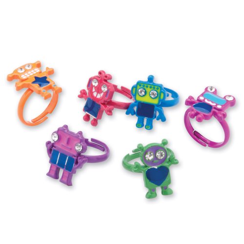 Robot Rings - 24 per Pack-image