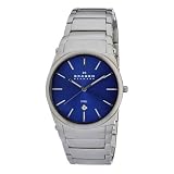 Skagen Men's 859LSXN Skagen Denmark Steel Links & Blue Dial Watch