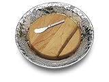 Wilton Armetale 821270 Mendocino Serving Tray with Cheese Board 14-in.
