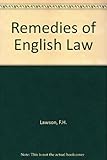 Remedies of English law