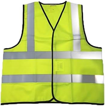 Red Rock Canyon Men's Dept Class 2 Reflective Vest Bright Yellow Large