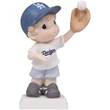 940034 - MLB Los Angeles Dodgers Boy Catching Baseball Figurine - Precious Moments