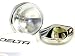 Delta 100 Series Thinline Xenon Driving light w/ Cover - 100W - Chrome