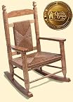Woven Child Rocker - Oak
