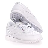 Reebok Infant/Toddler Classic Leather Sneaker,White/Light Grey,8 M US Toddler