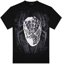 Spider-Man 3 - City Head Foil T-Shirt, L - Black