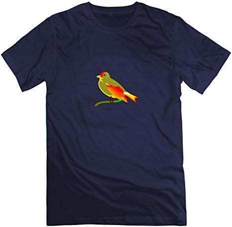 Off-the-record Colorful Parrot T-shirt Navy Xxx-large Men