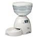 Petmate LeBistro Portion Control Automatic Pet Feeder, Bleached Linen, 5 Pounds