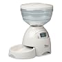 Petmate LeBistro Portion Control Automatic Pet Feeder, Bleached Linen, 5 Pounds