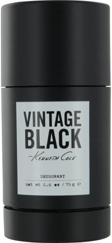 VINTAGE BLACK by Kenneth Cole DEODORANT STICK ALCOHOL FREE 2.6 OZ for MEN ---(Package Of 6)