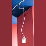 Eglo 85767 Pendel zu Seilsystem Glas teilsatiniert 1xG9