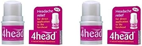 4head Headache & Migraine Relief Stick - 3.6g - 2 Pack