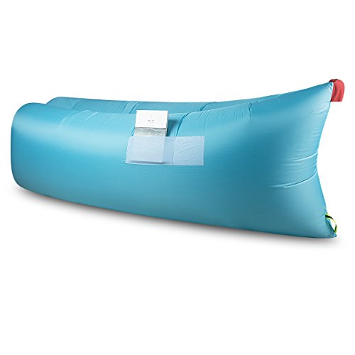 Moran Inflatable Lounger Air Mattresses Quick Open Hangout as Lounge