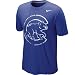 Chicago Cubs Royal Blue Blended Graphic Tri-Blend T-Shirt by Nike