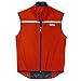 TAIGA Cycle Vest - Wind and Water Repellent Cycling Vest, Red, MADE IN CANADA