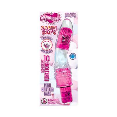 Orgasmalicious Candi Heart Vibrator