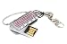 Axxen 2GB USB Flash Drive with Swarovski Crystals, Light Rose